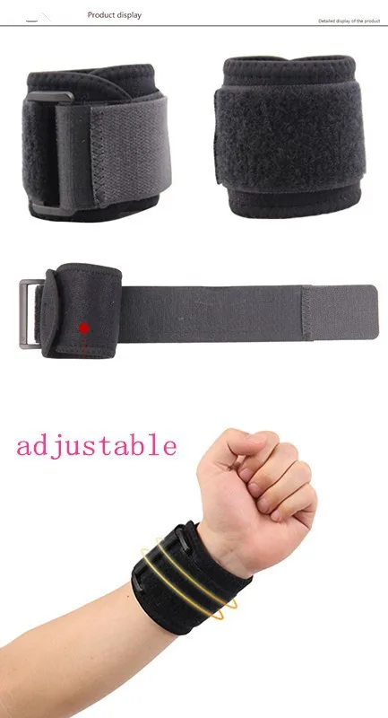 Новинка, регулируемый спортивный мини-браслет для поддержки запястья, эластичный ремешок для поддержки запястья, опт и