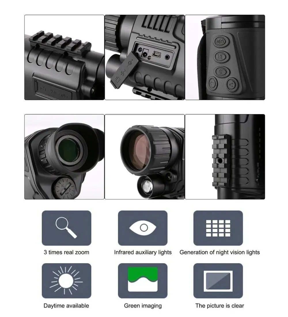 14-NV001 5x40 Infrared IR Digital Night Vision Monocular (2)