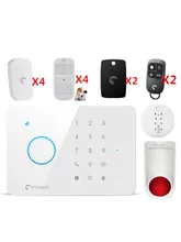 Etiger Smart GSM Alarm System for village security Protection Alarm system SMS&App remote control Smart Alarm system