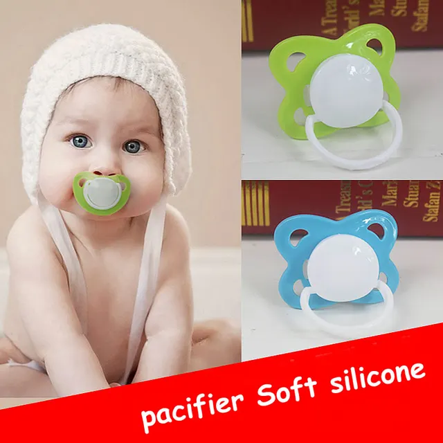 Silicone Baby Pacifier Dummy Baby Soother Toddler Pacy Orthodontic