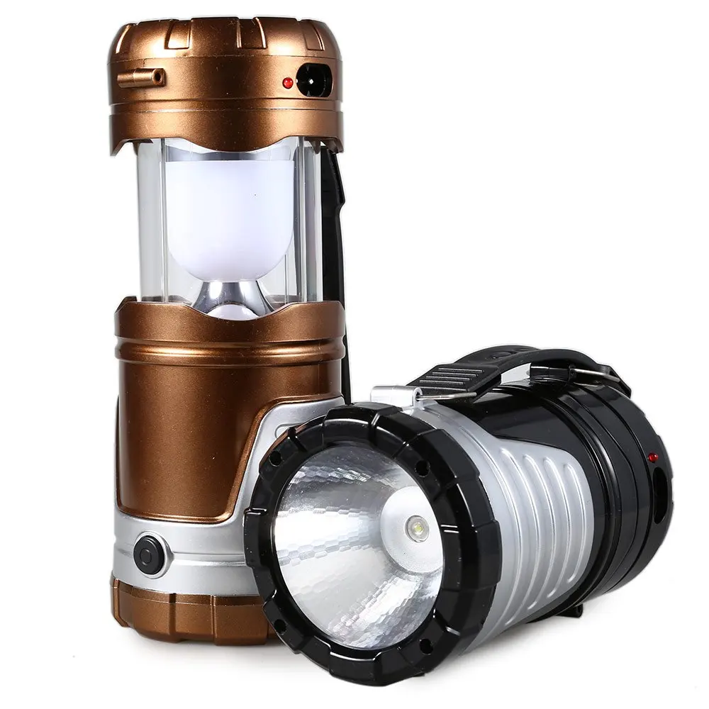 Ultra Bright Portable LED Solar Camping Lamp Rechargeable