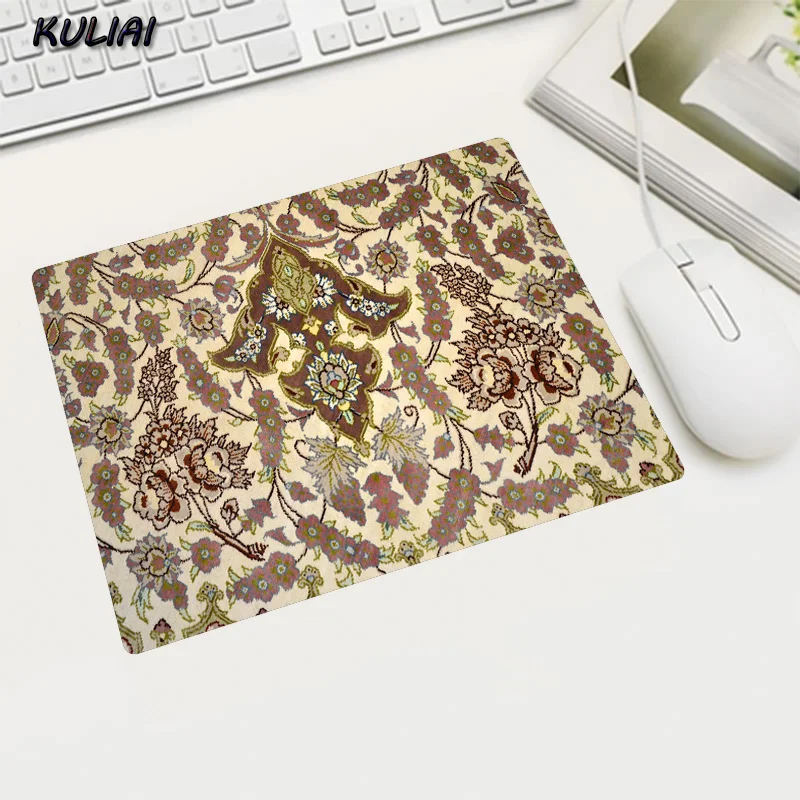 XGZ магазин Акция Россия персидский ковер с узором коврик для мыши 22X18X0,2 см нескользящий коврик для ноутбука подарок - Цвет: 22X18CM