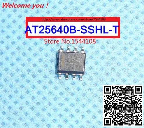 Бесплатная доставка AT25640B-SSHL-T EEPROM 64 Кбит 20 мГц 8 SOIC 25640 AT25640B шт. | Электронные