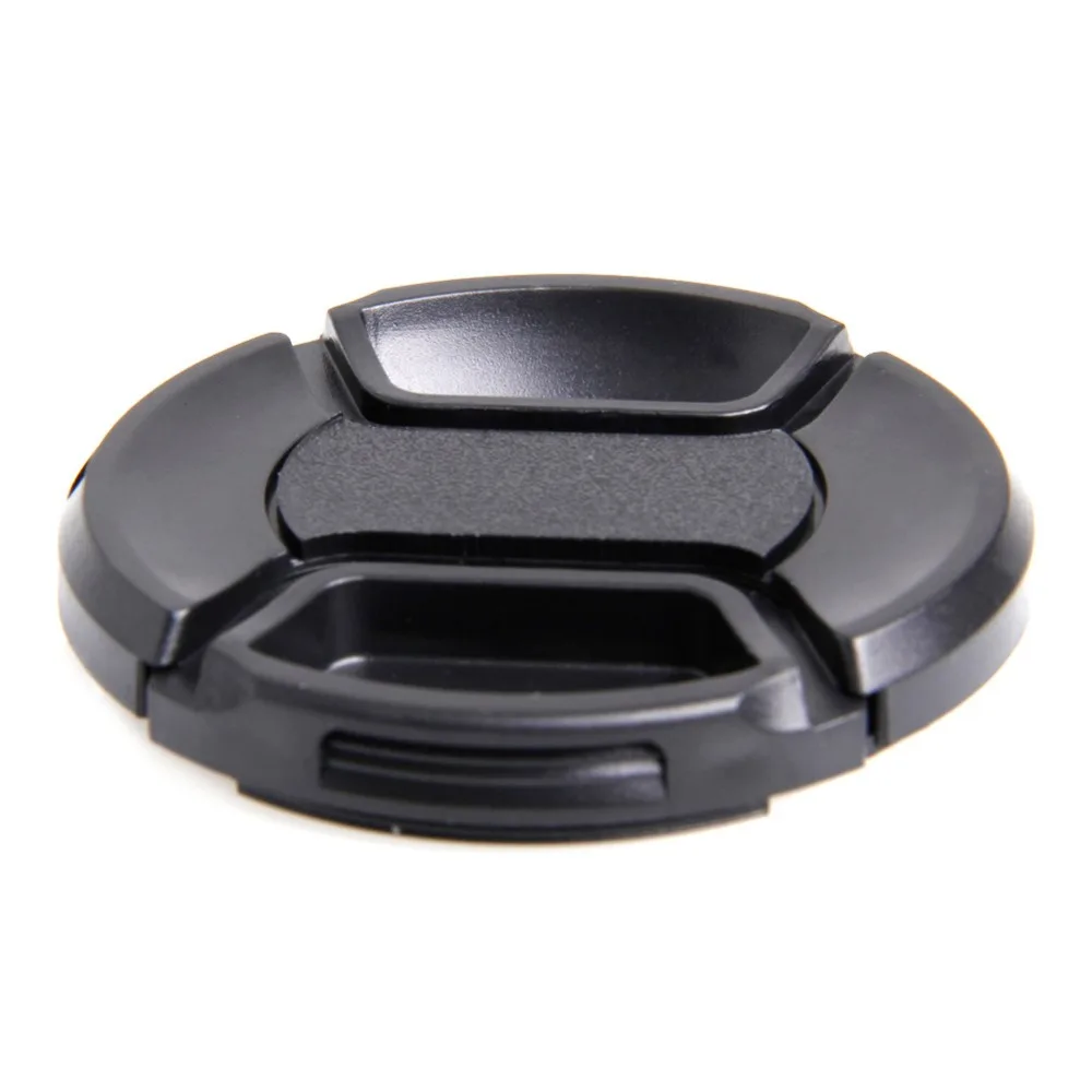 

New 58 mm Center Pinch Snap on Front Lens Cap for Canon Nikon Sony With String