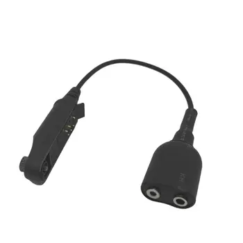 

Walkie Talkie Radio Audio Adapter Converter Cable Wire for A-58 K Interface Headset Port Accessories