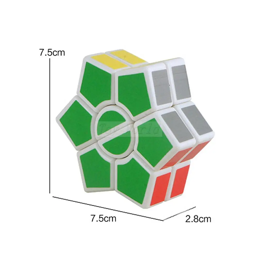 Diansheng 3x3x3 hexágono cuadrado velocidad cubo mágico giro puzzle educativos Juguetes para niños cubiks juguetes educativos megaminx cubo
