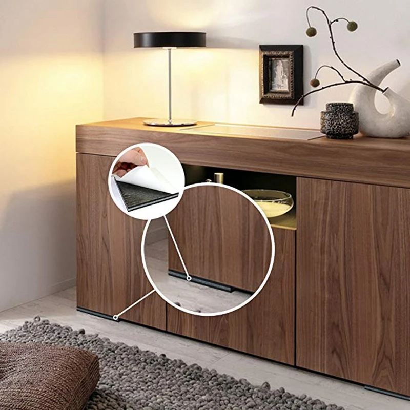 Self Adhesive Furniture Leg Feet Rug Felt Pads Anti Slip Mat Bumper Damper For Chair Table Protector 3