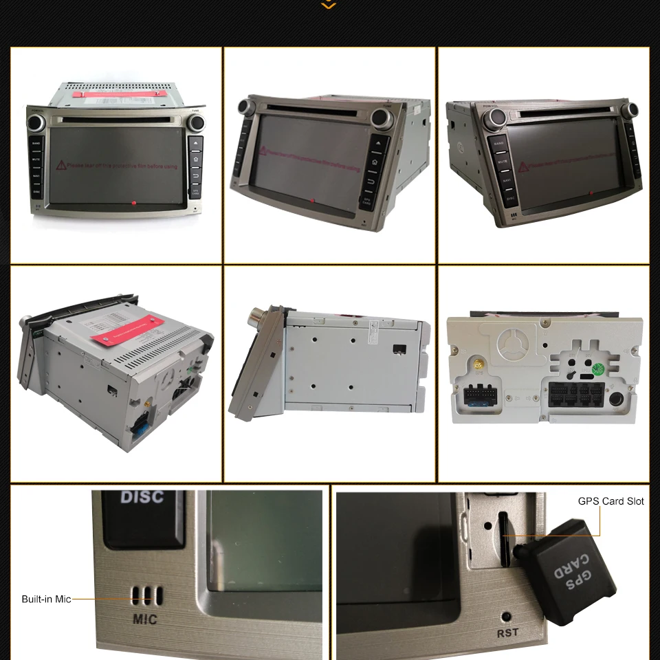 Flash Deal KLYDE 7" 4G Android 8.0 Octa Core PX5 4GB RAM 32GB ROM Car DVD Player Stereo GPS Navigation For Subaru Legacy Outback 2009-2014 6