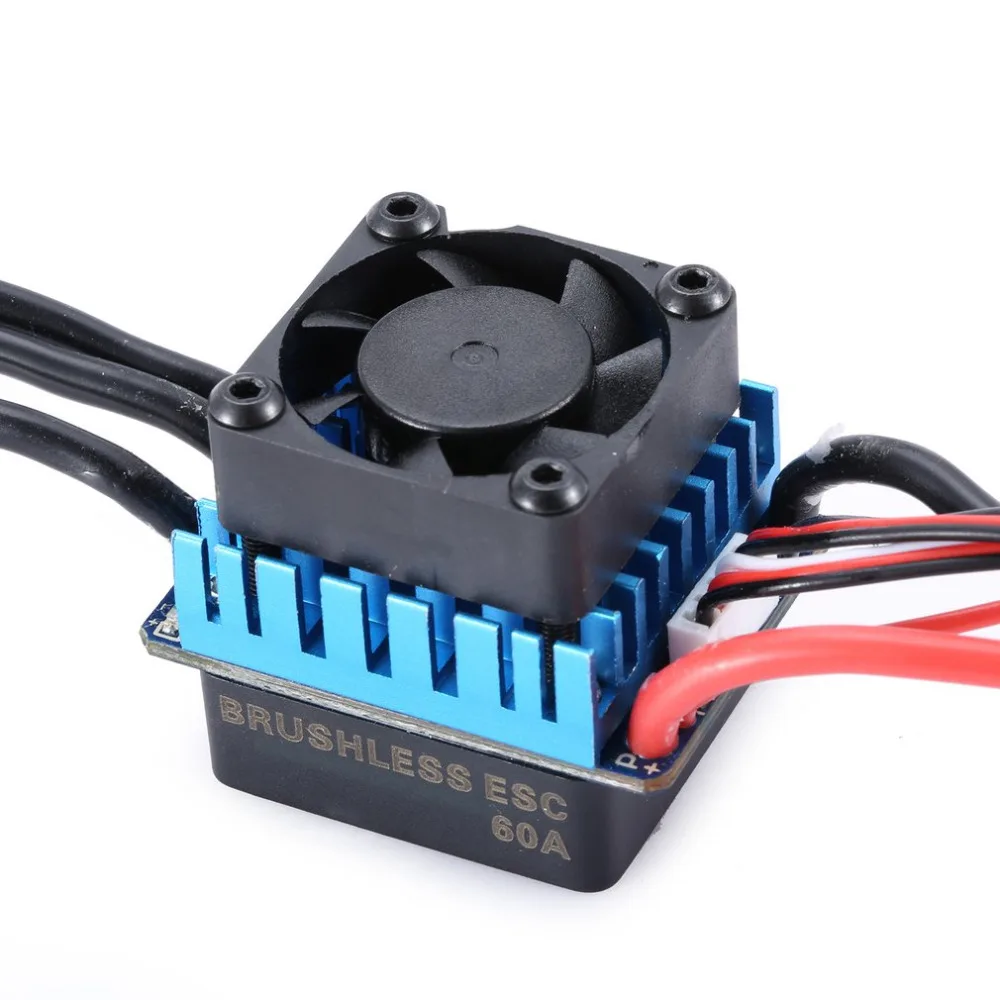 Бесщеточный двигатель RC 3650 4300KV 3900KV 3500KV 3100KV с бесщеточным ESC 60A светодиодная карта