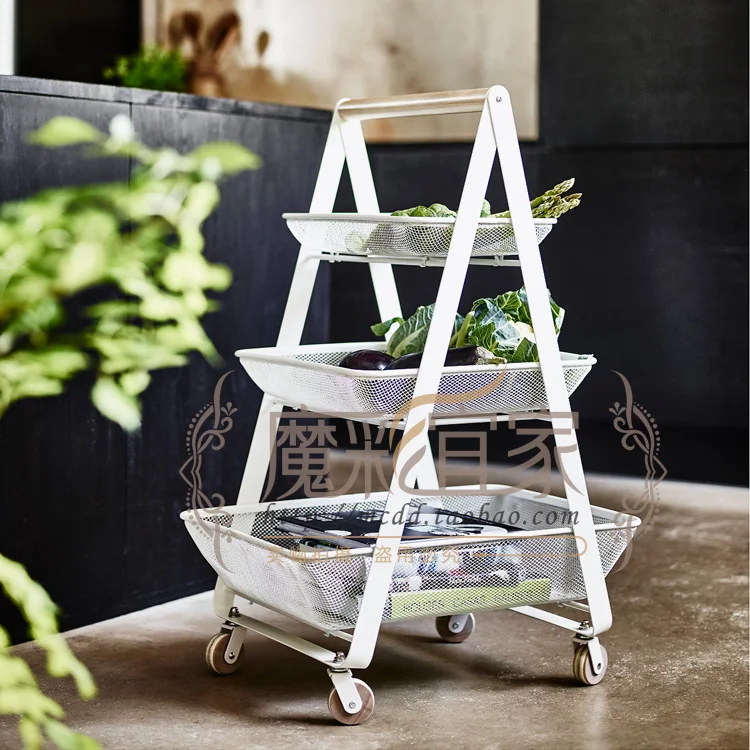 New Ikea Kitchen Shelving Storage Rack Trolley Rui Shatuo Pod New Ikea Kitchen Shelving Storage Rack Trolley Rui Shatuo Pod Vegetable Ping In Knives From Home Garden On Aliexpress Alibaba