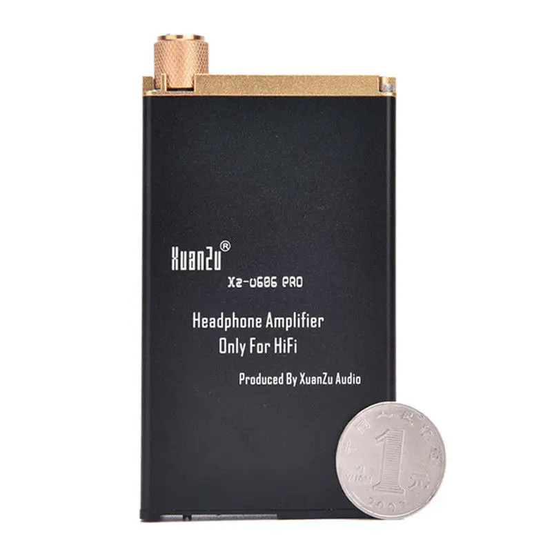 GZLOZONE Hifi Mini Portable Stereo headphone amplifier Tube style No noise amp L3 50
