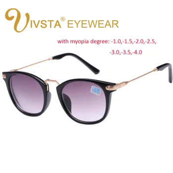 

IVSTA 2018 New finished myopia sun glasses, Fashion myopia frame and Lens 100-400 degrees sunglasses -1 -1.5 -2 -2.5 -3 -3.5 -4