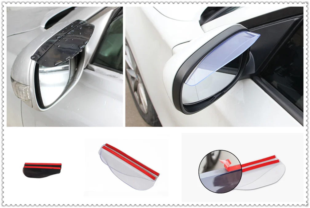 Car rearview mirror rain eyebrow / rain visor for Ferrari 488 SP38 Portofino FXX-K 812 LaFerrari J50