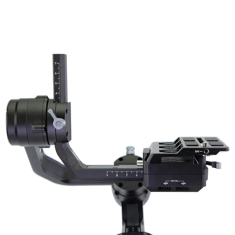 Lanparte Adaptateur de cam/éra d/écal/é pour DJI Ronin S Support cardan sur BMPCC Blackmagic Pocket Cinema Camera 4K