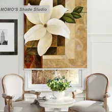 MOMO термоизолированная Затемняющая ткань на заказ окрашивание окна шторы роликовые шторы-жалюзи, PRB set473-477