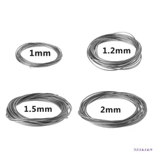 5 м 304 из нержавеющей стали трос мягкий рыболовный подъемный кабель 7x7 трос