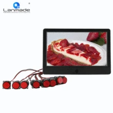 10 дюймов full HD Плоский ЖК-экран низкая цена подставка для ТВ край кнопочный Лифт цифровая СВЕТОДИОДНАЯ вывеска рекламный плеер в Китае