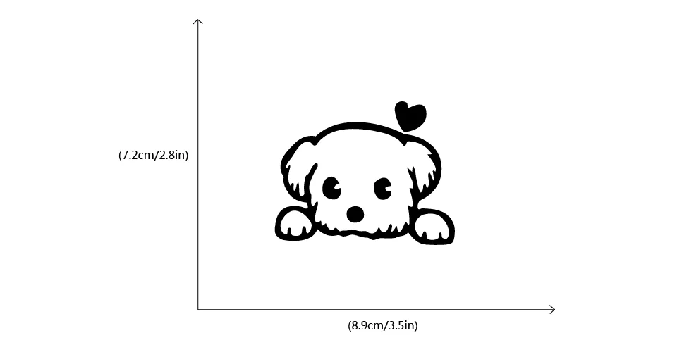Милая собака светильник переключатель мультяшная наклейка животное виниловая наклейка на стену s для детской комнаты спальня гостиная домашний декор