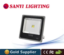 Ultrathin waterproof led floodlight 50w IP66 Waterproof AC85V-265V RGB LED Spotlight outdoor lighting