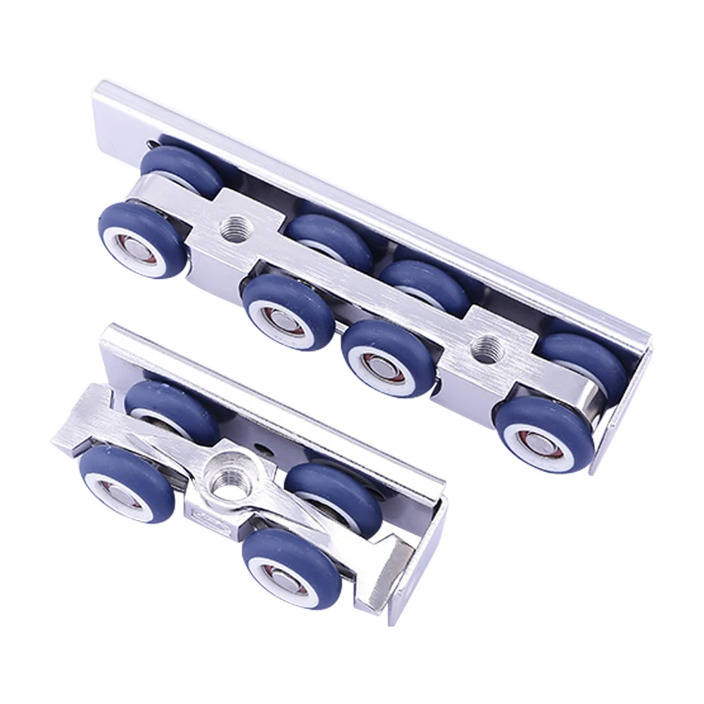 2pcs-Blue-zinc-alloy-8-wheel-Wardrobe-Closet-Cabinet-Pulley-Hardware-Sliding-Door-Rollers
