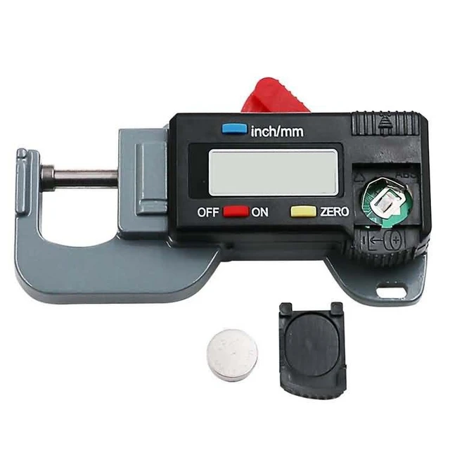 Cyfrowy LCD miernik grubości mikrometr 0-12 7x25x0 01mm 0 005-cal poziome papier gumowy szerokość tkaniny narzędzia pomiarowe tanie i dobre opinie VLASOV Digital LCD Thickness Gauge Micrometer 0-12 7x25x0 01mm 0 005-inch Hor 0-12 7mm 0 5 0 01mm 0 005 0 03mm 0 001 Cyfrowy LCD miernik grubości mikrometr 0-12 7x25x0 01mm 0 005-cal poziome papier gumowy szerokość tkaniny narzędzia pomiarowe tanie i dobre opinie VLASOV Digital LCD Thickness Gauge Micrometer 0-12 7x25x0 01mm 0 005-inch Hor 0-12 7mm 0 5 0 01mm 0 005 0 03mm 0 001