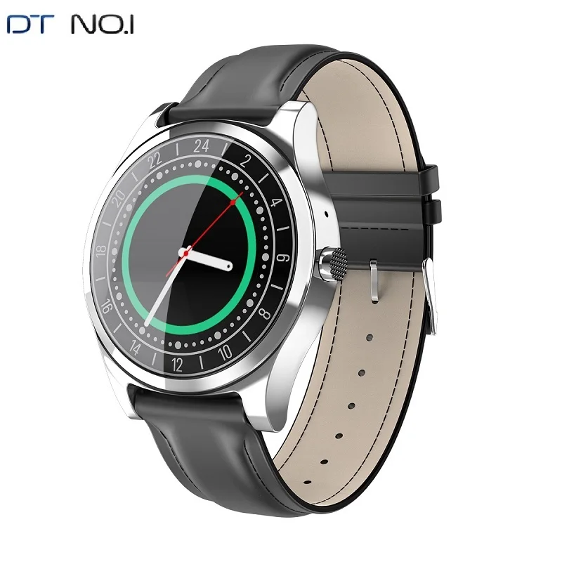 

Bluetooth Smart Watch DTNO.1 DT19 Heart Rate Dial Call Sports Touch Smartwatches Message Reminder Speaker Pedometer Languages