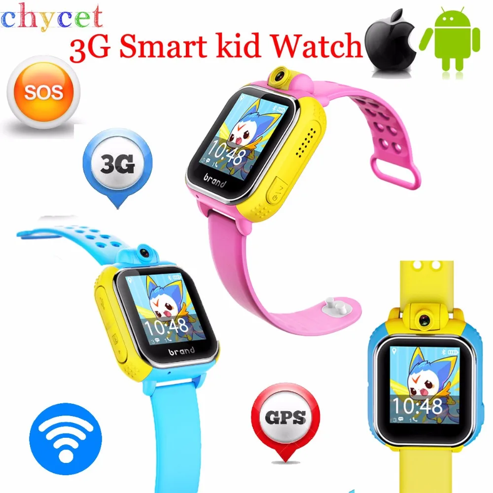  Kids Safe Smart watch Q730 3G GPRS GPS Locator Anti-lost Tracker Wristwatch  Child Watch with Camera for IOS Android Smartphone