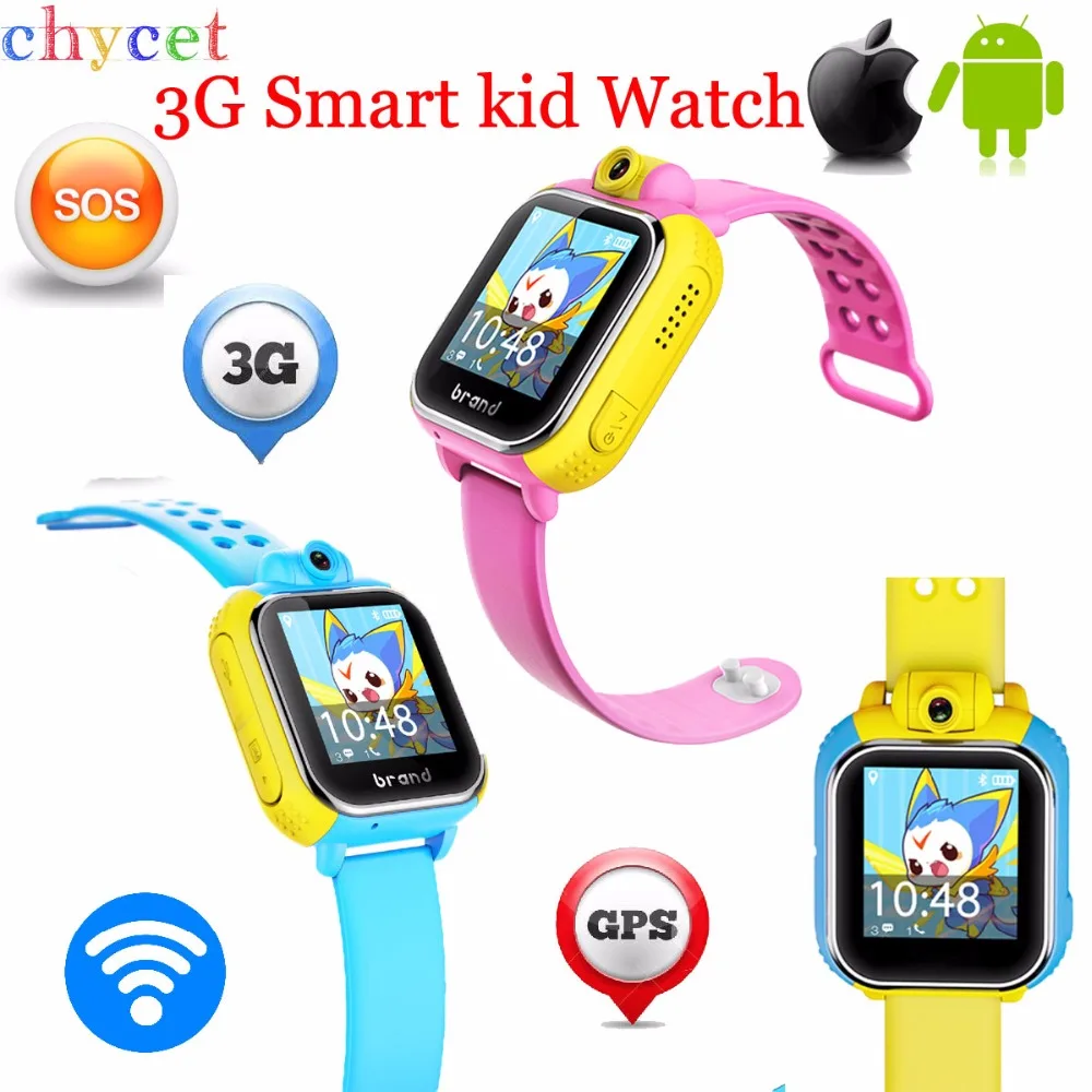 

Kids Safe Smart watch Q730 3G GPRS GPS Locator Anti-lost Tracker Wristwatch Child Watch with Camera for IOS Android Smartphone