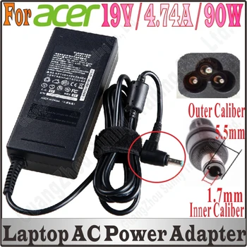 

DHL Ship, 19V 4.74A 90W For acer aspire 4710G 4720G 4730 492AC Adapter Laptop Charger 0 PA-1650-02 4720 4741G E642G PA-1900-34