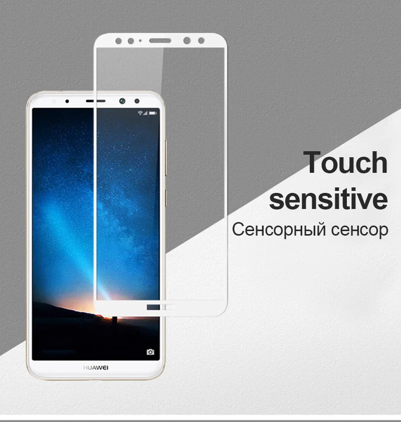 TOMKAS Glass For Huawei Mate 10 Lite Screen Protector Tempered Glass For Huawei Mate 10 Pro P Smart P9 P10 Plus Screen Protector
