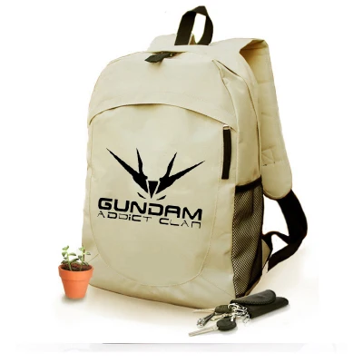 

Anime GUNDAM Cosplay Cartoon student campus men and women backpack casual large capacity backpack child birthday gift