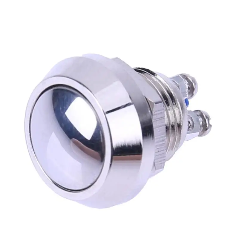 

12mm Metal Boat Horn Momentary Stainless Steel Push Button Starter Switch