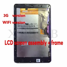 7 inch used For ASUS Google Nexus 7 2012 ME370TG 3G or Wifi version lcd display Touch screen +digitizer Full assembly With Frame