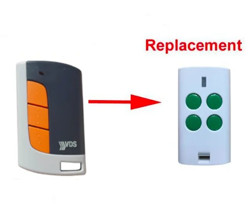VDS rolling code duplicate key fob compatible remote control hand sender 433.92mhz free shipping clemsa mastercode mv1 compatible remote control 433mhz free shipping