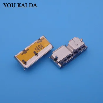 

10pcs New DC Power Jack Micro 3.0 USB Port Plug Socket for netbook/ tablet/ MP4/MP5 /mobile
