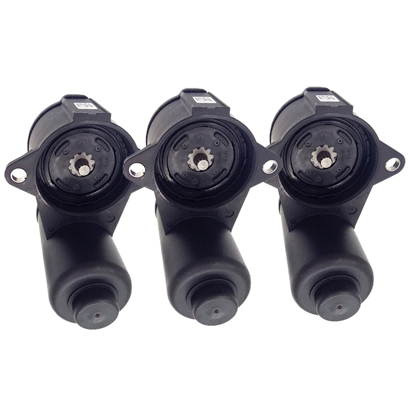 labwork 2pcs Rear L+R Brake Servo Motor 6 Torx 3C0998281B for Audi Q3 VW Tiguan Passat B6 B7 CC