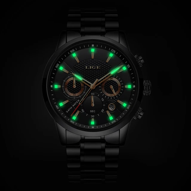 Best Price Mens Watches Top Brand Luxury LIGE Waterproof Military Sport Watch Stainless Steel Multi-function Quartz Clock Relogio Masculino Best Price Mens Watches Top Brand Luxury LIGE Waterproof Military Sport Watch Stainless Steel Multi-function Quartz Clock Relogio Masculino
