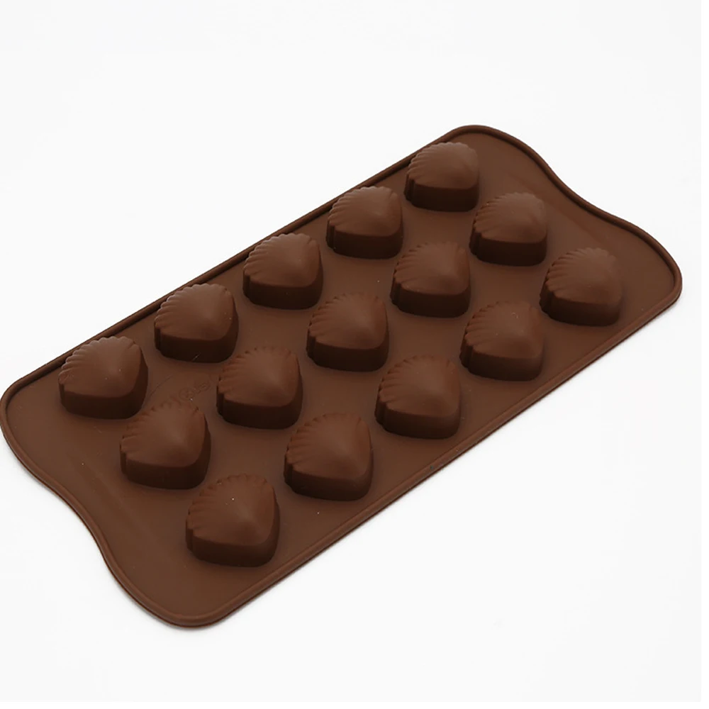 

5Pcs Nonstick Cake Decorating Tools Silicone Chocolate Mold Fondant Molds Cookies Bakeware Tools Kitchen Jelly Pudding Mould