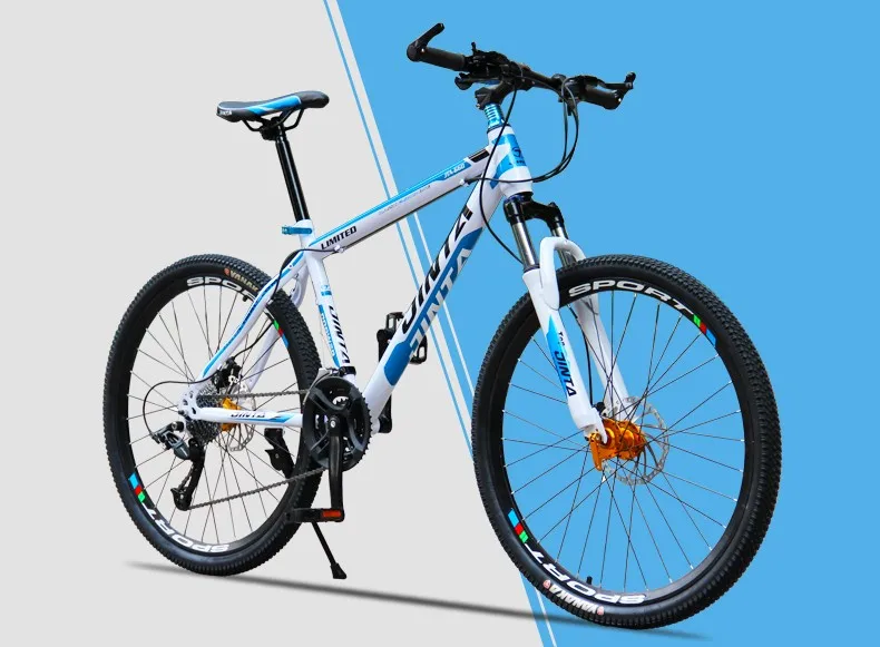 Excellent Mountain Bike High Carbon Steel 21-Speed 26-Inch heel straight handlebar Double Disc Brake bike 2 Excellent Mountain Bike High Carbon Steel 21-Speed 26-Inch heel straight handlebar Double Disc Brake bike 2