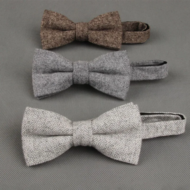 Buy Mantieqingway Wool Men's Bow Tie Cravats Brand