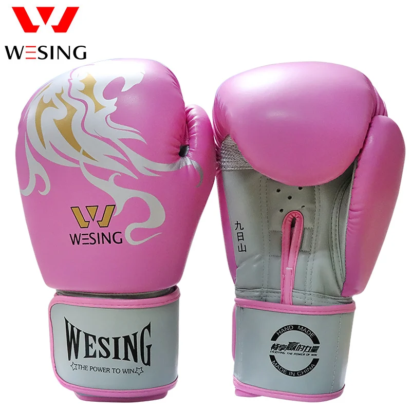 

Wesing Boxing Gloves Punching Bag Mitts Training Gloves 14oz Kickboxing MMA Gloves Fighting Combat Protective Gears
