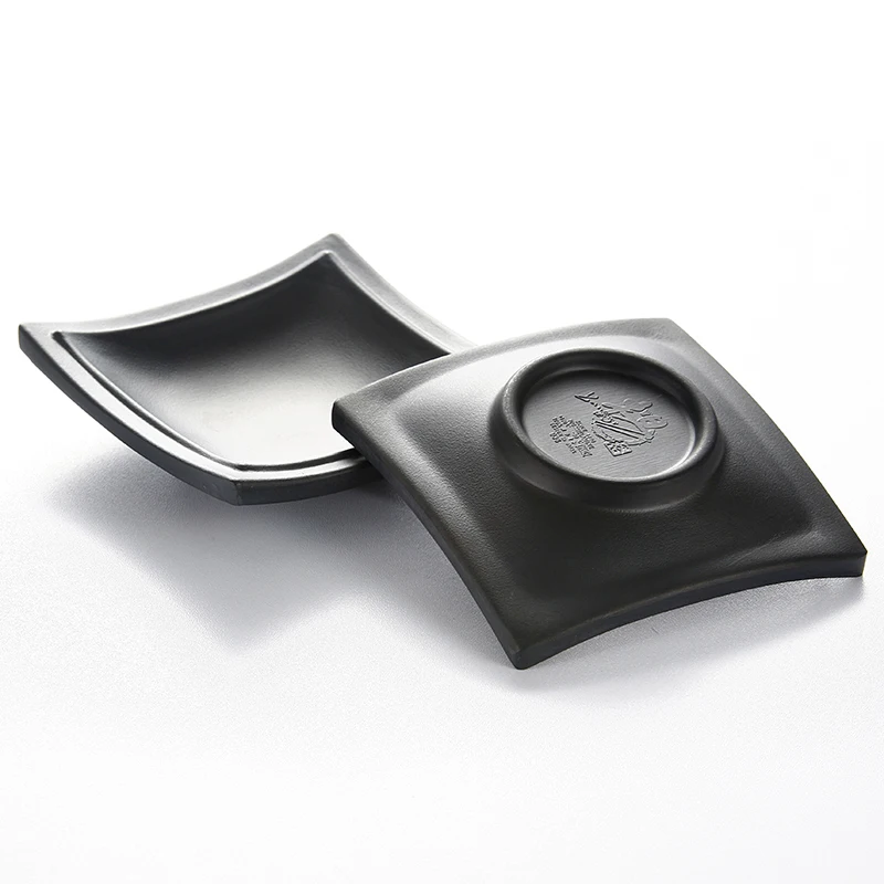 ANTOWALL-2pieces-square-black-Melamine-dinner-dish-soy-sauce-dish-for-restaurant-household-supplies