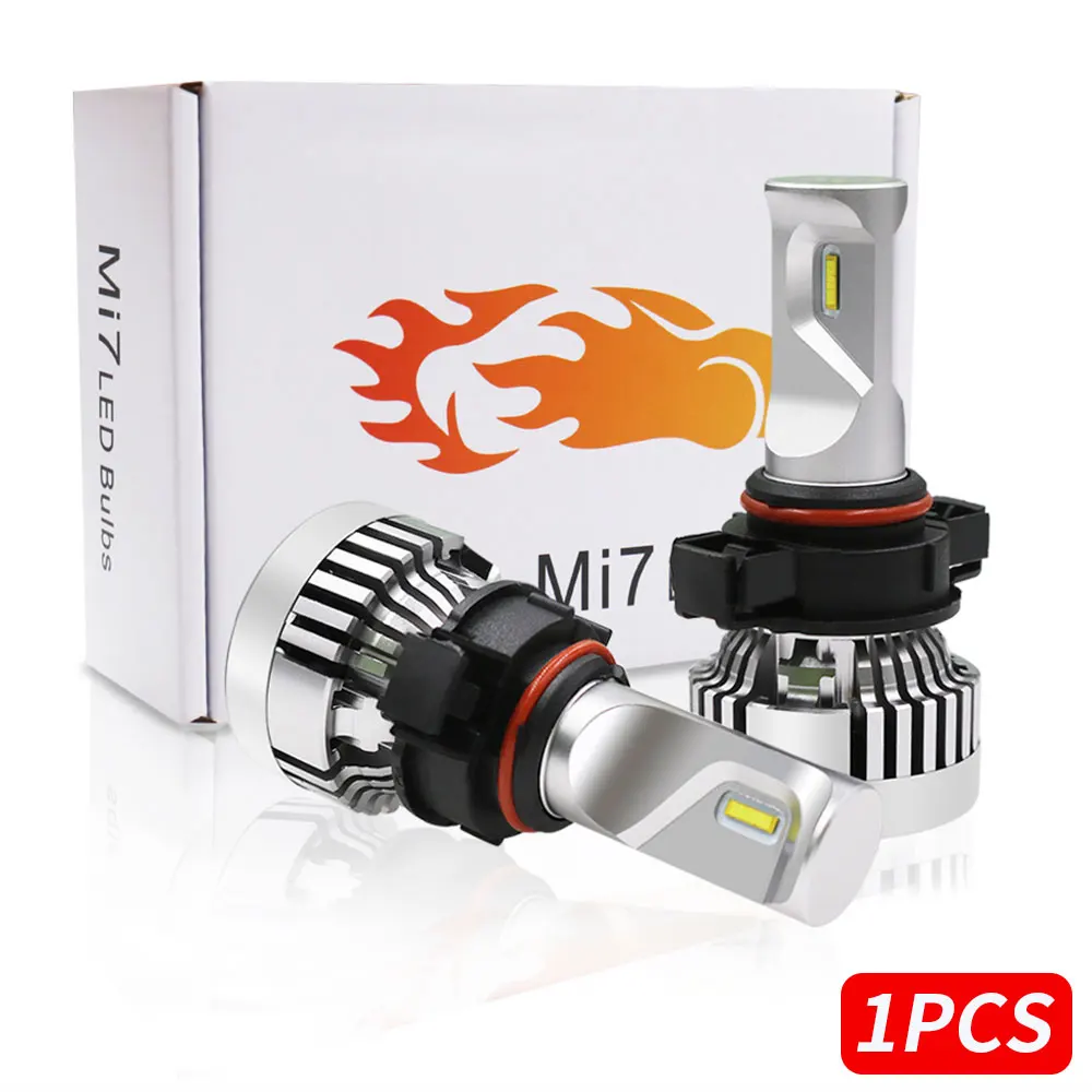 

5202 6000K LED Headlight LED Fog Light Front Lamp Universal High Power Safety Replacement Lighting Assembly