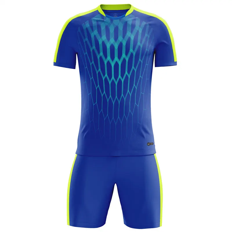 M8612 blue set Мужские футбольные комплекты Джерси Survete, мужские футболки для футбола, спортивный комплект, одежда, униформы, спортивные костюмы, на заказ, принт с номером, имя, логотип - Цвет: M8612 blue set