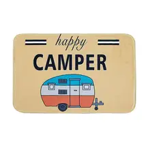 1 шт. Camper дверной коврик с принтом "Машинки" ковер в холл, хорошо впитывают воду и нескользящий коврик для домашнее внутреннее наружное Ванная комната входная дверь