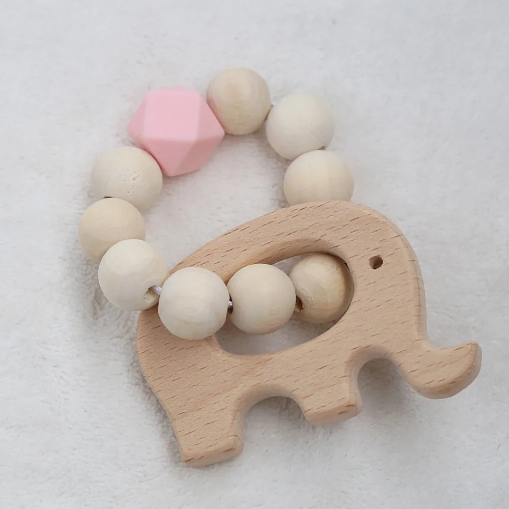 

Animal Shape Wooden Beads Garland INS Nordic Style Wall Hanging Pendant Nursery Tent Props Cartoon Ornaments For Kids Room Decor