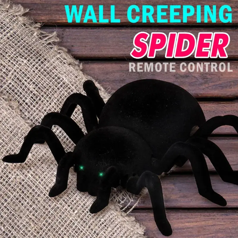 Presentes do Dia das Bruxas Frete Grátis Controle Remoto Aranha Assustador Lobo Robô Realista Novidade Brinquedos 12 Frete grátis controle remoto aranha assustador lobo