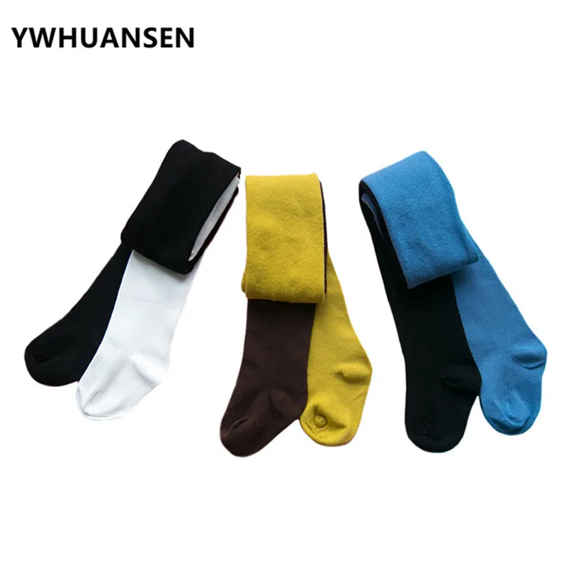 YWHUANSEN модный пэчворк Детские Колготки хлопковые колготки для мальчиков 2018