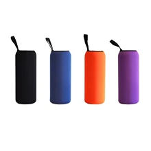 HOSHIZORA Sport держатель бутылки воды крышка Неопреновая изоляционная втулка Сумка Чехол 20x7 см для 750 мл/25 унций одинарный настенный для бутылки