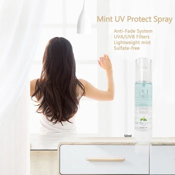 

Mint UV Protection Disposable Hair Spray No-wash Conditioner Harmless Hair Care Oil To be Shiny